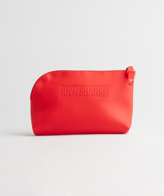 Gymshark Everyday Zip Pouch - Chilli Red