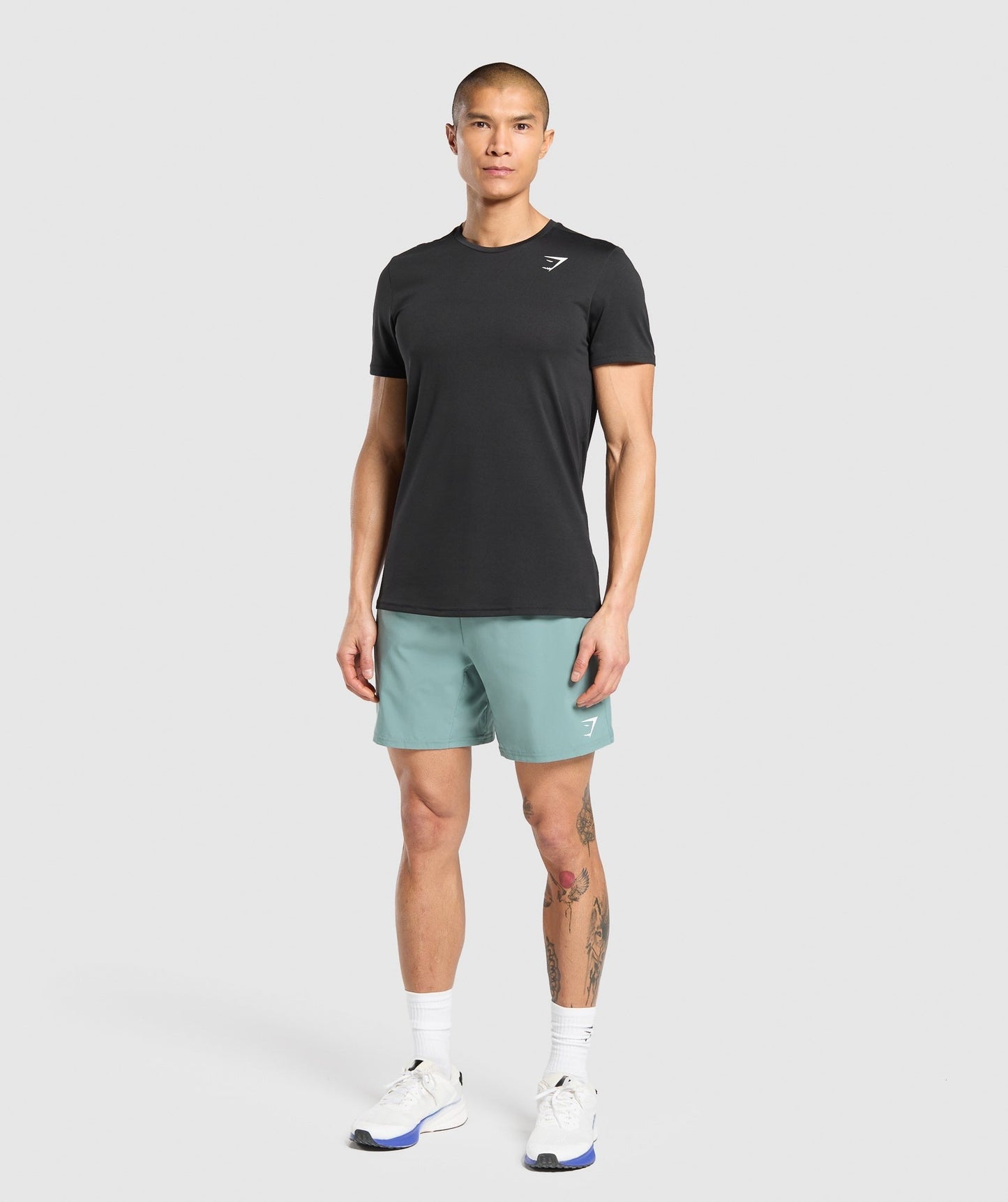 Gymshark Arrival 7" Shorts - Celeste Blue