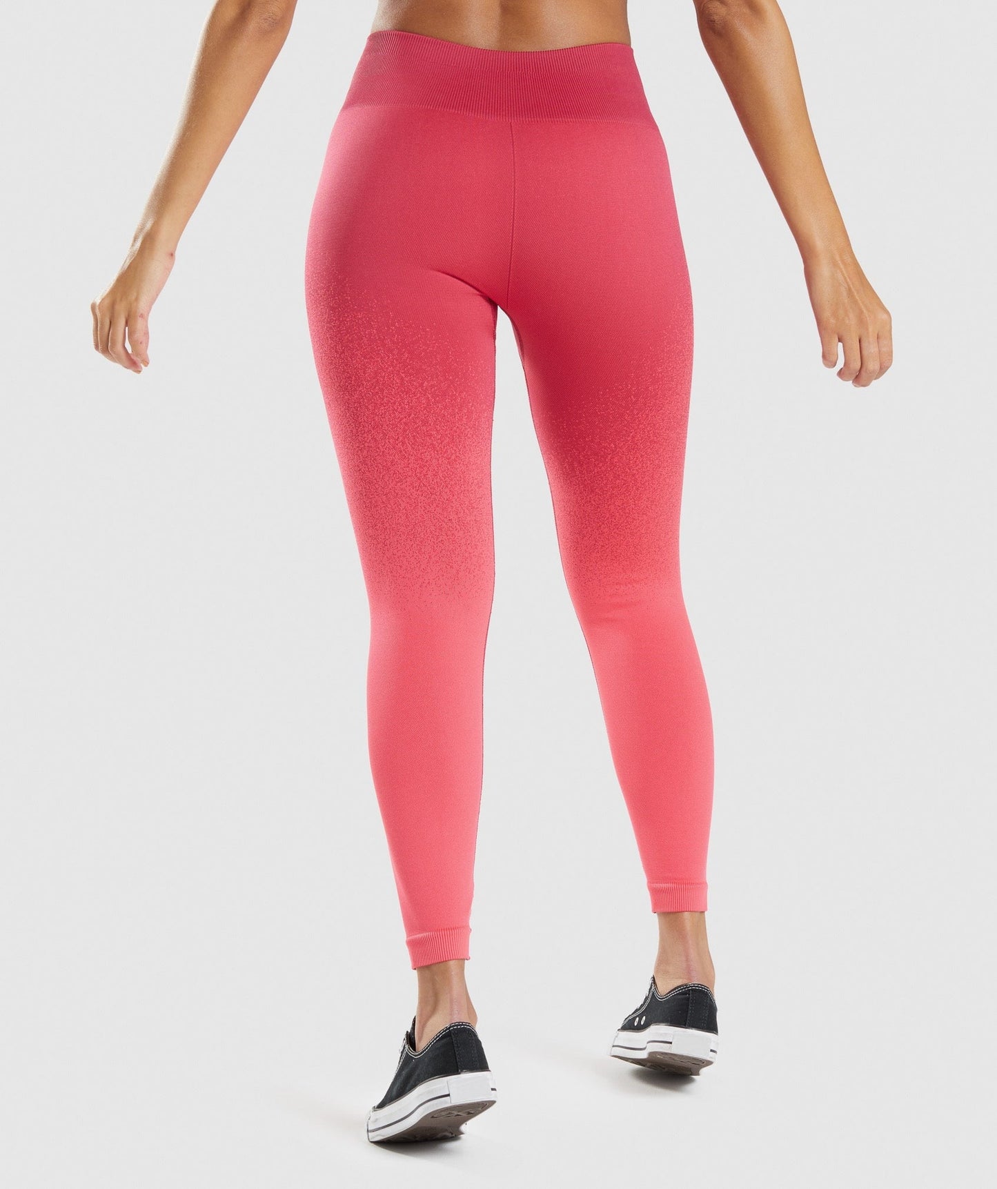 Gymshark Adapt Ombre Seamless Leggings - Pink/Red