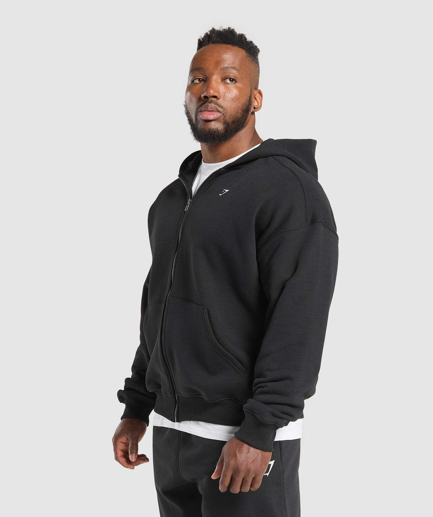 Gymshark Doberman Graphic Hoodie - Black