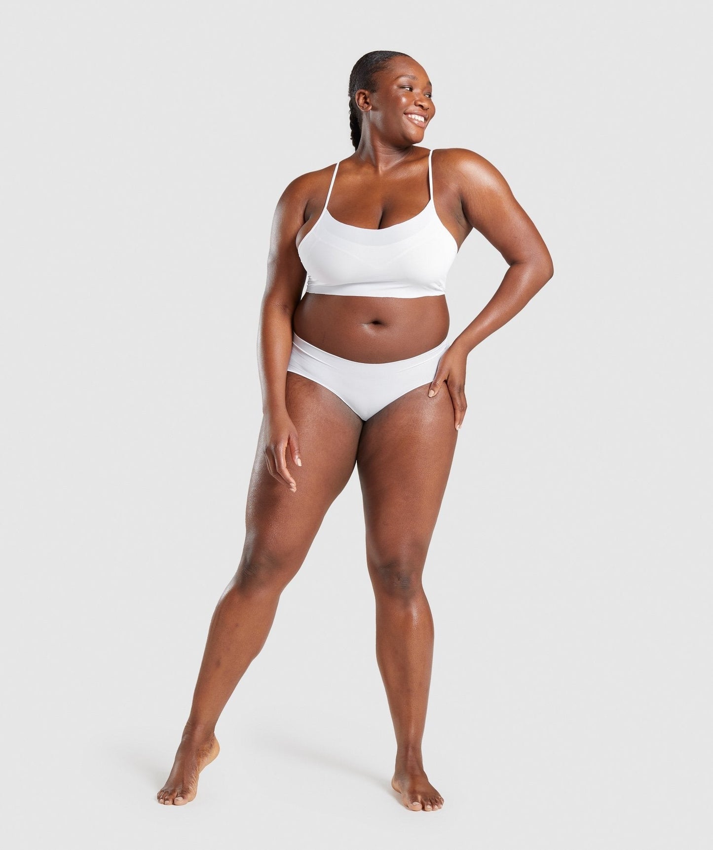 Gymshark No VPL Bralette - White