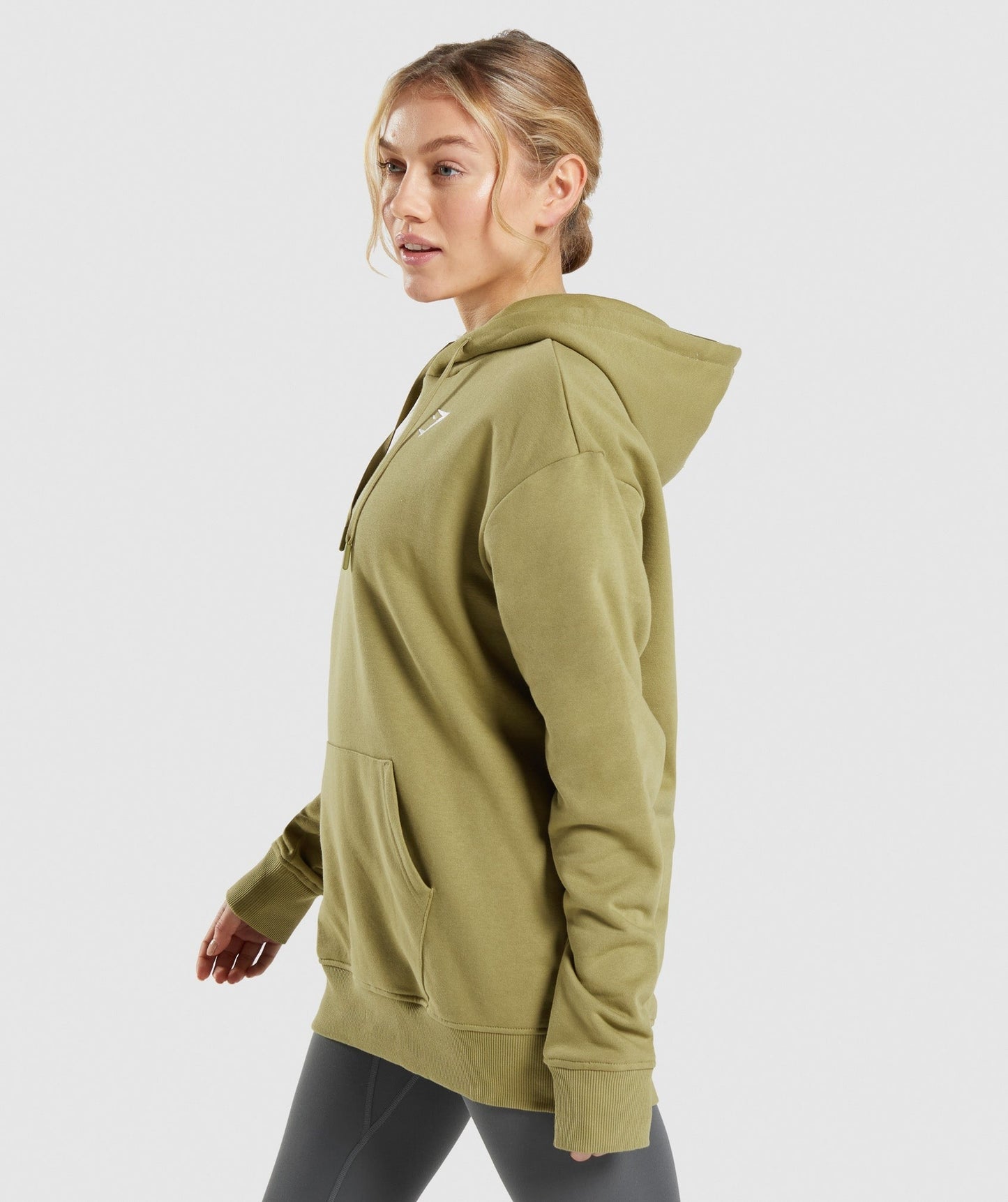 Gymshark Training Oversized Hoodie - Griffin Green