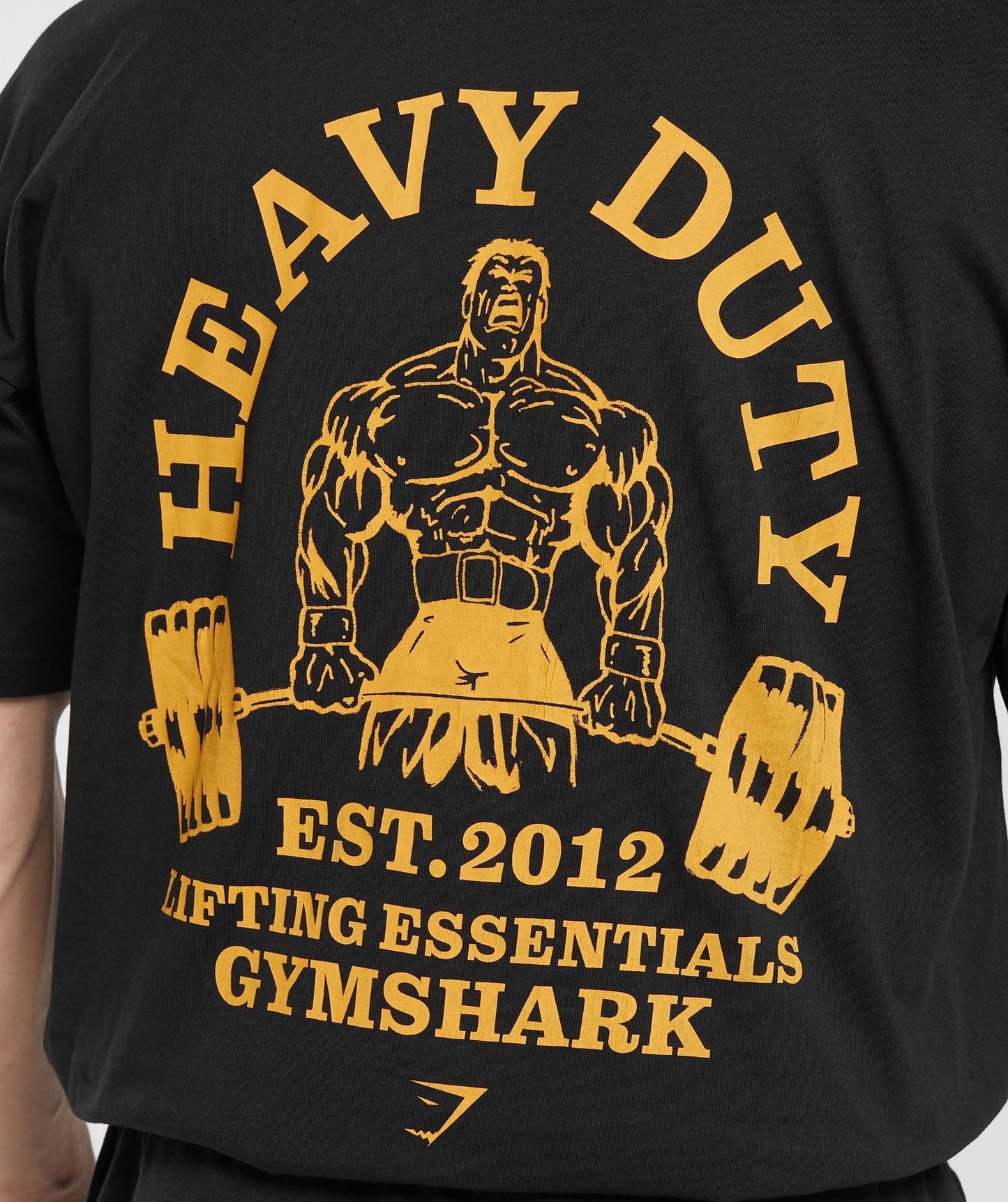 Gymshark Heavy Duty T-Shirt - Black