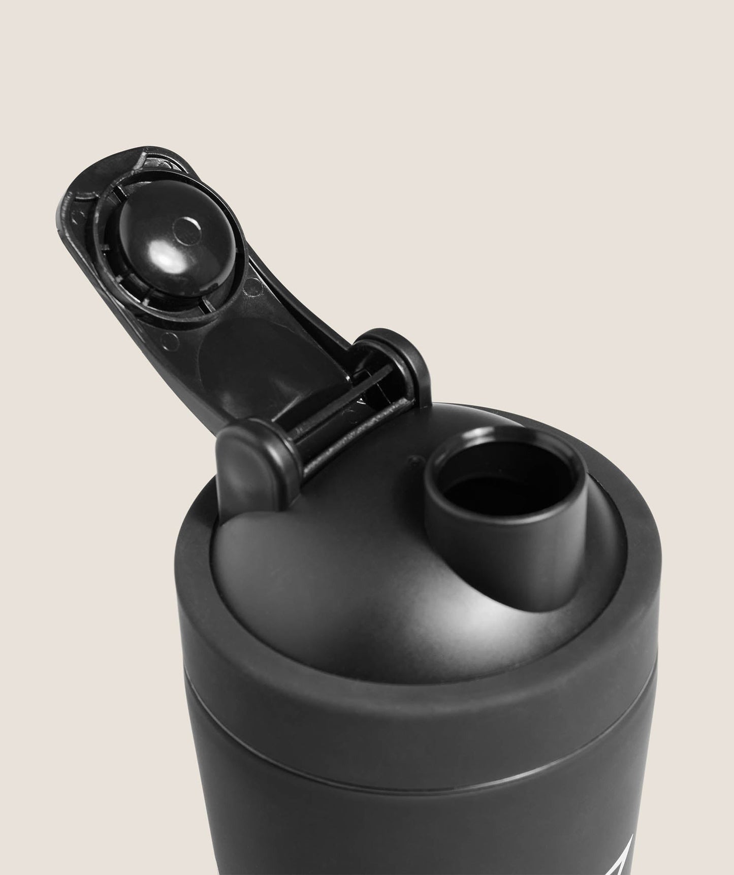 Gymshark Graphic Metal Insulated Shaker Bottle - Black