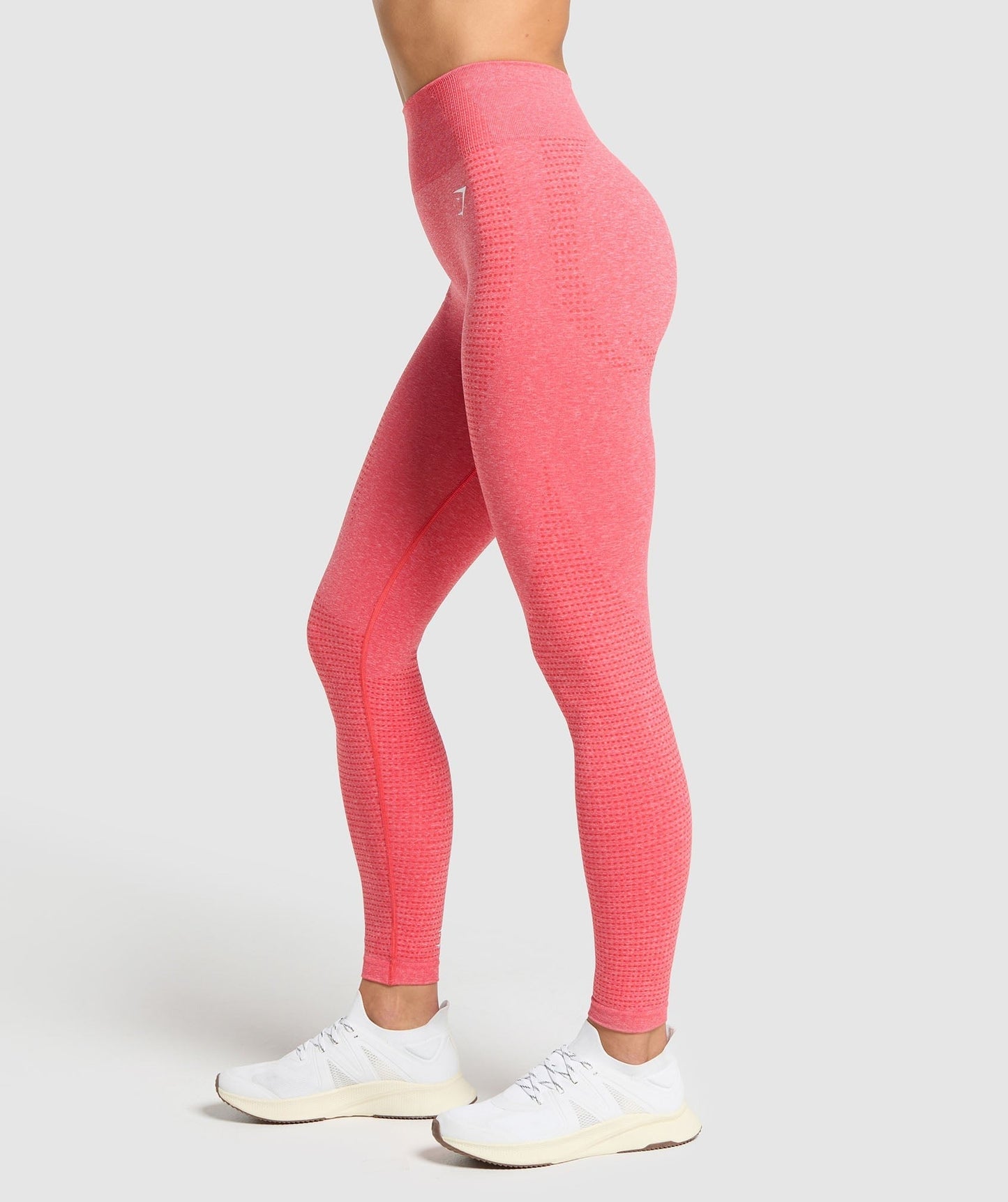 Gymshark Vital Tall Leggings - Coral Red Marl