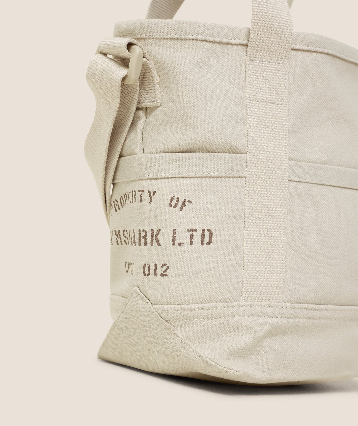 Gymshark Graphic Mini Tote - Pebble Grey