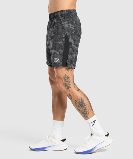 Gymshark Sport 7" Shorts - Graphite Grey/Black