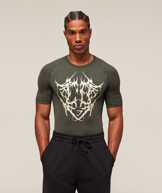Gymshark Carlos Belcast x Element Baselayer - Strength Green