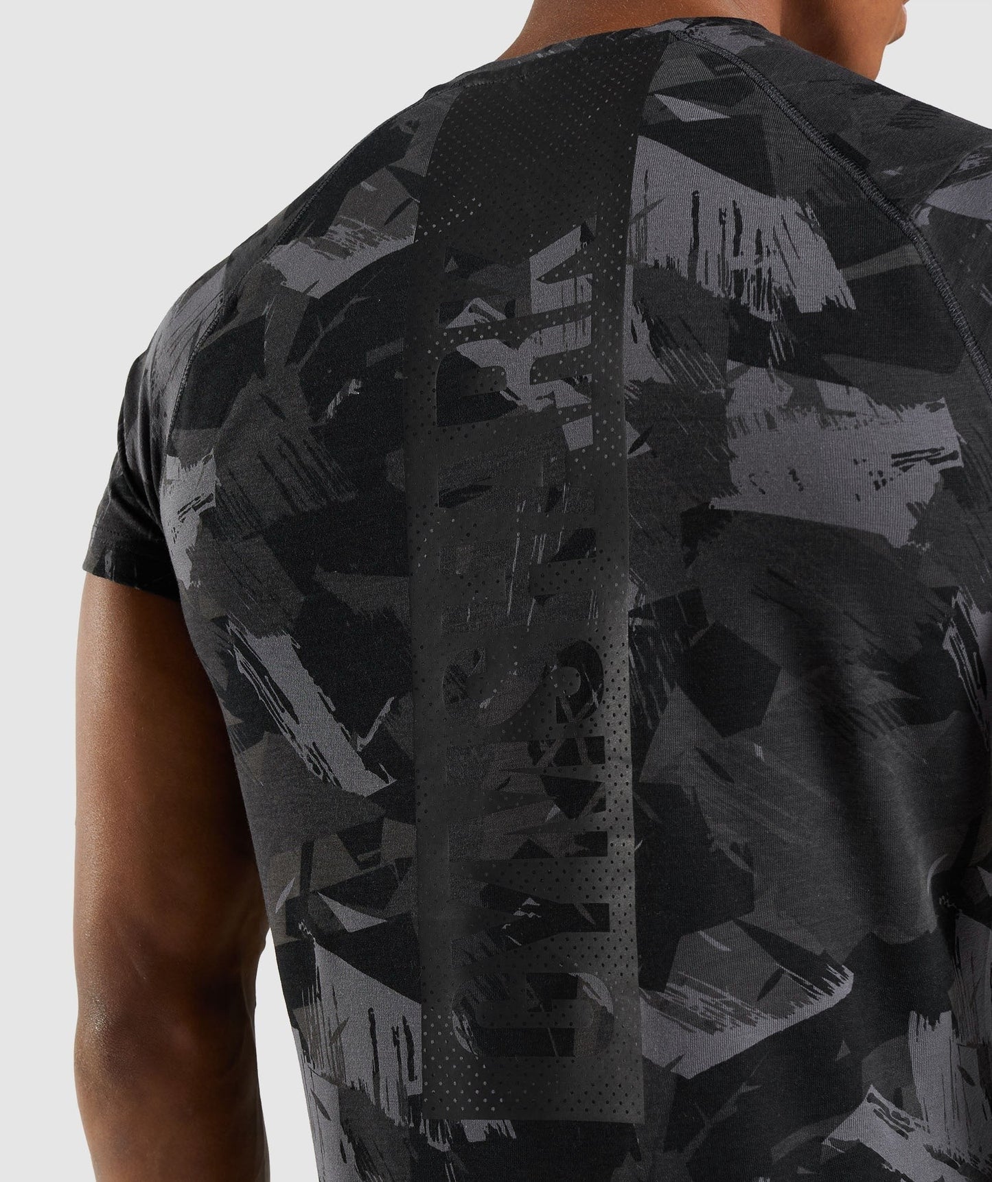 Gymshark Bold T-Shirt - Grey Print