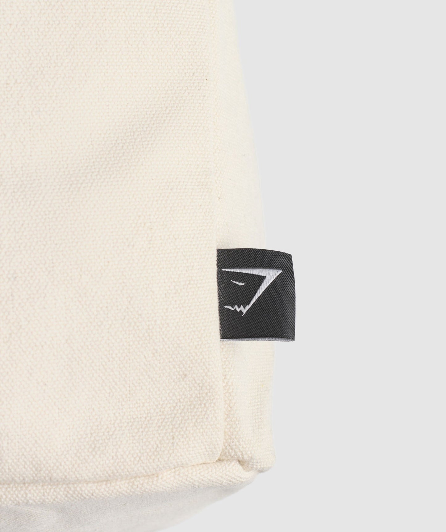 Gymshark Weight Plate Oversized Tote - Oat White/Carmine Red