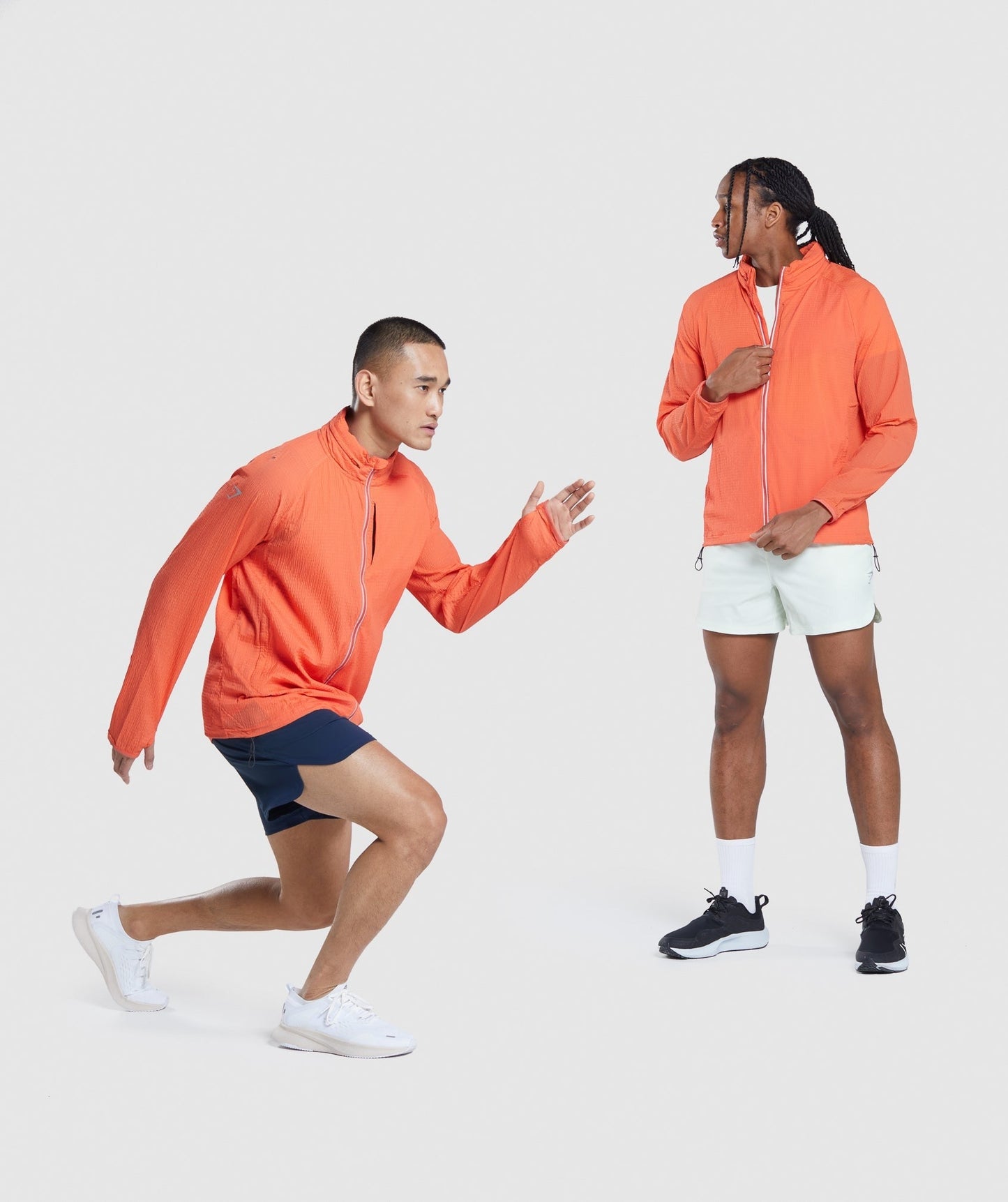 Gymshark Speed Evolve Windbreaker - Papaya Orange