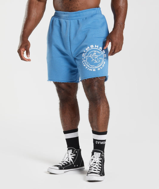 Gymshark Legacy Shorts - Coastal Blue