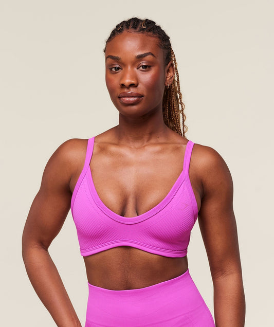 Gymshark Energise Seamless Sports Bra - Vibrant Pink
