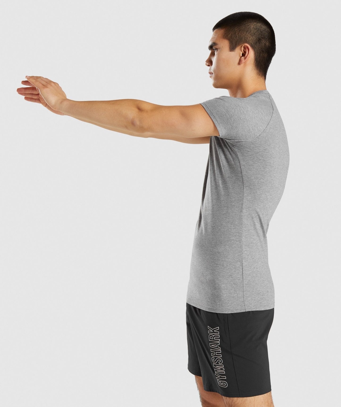 Gymshark Apollo T-Shirt - Charcoal Marl