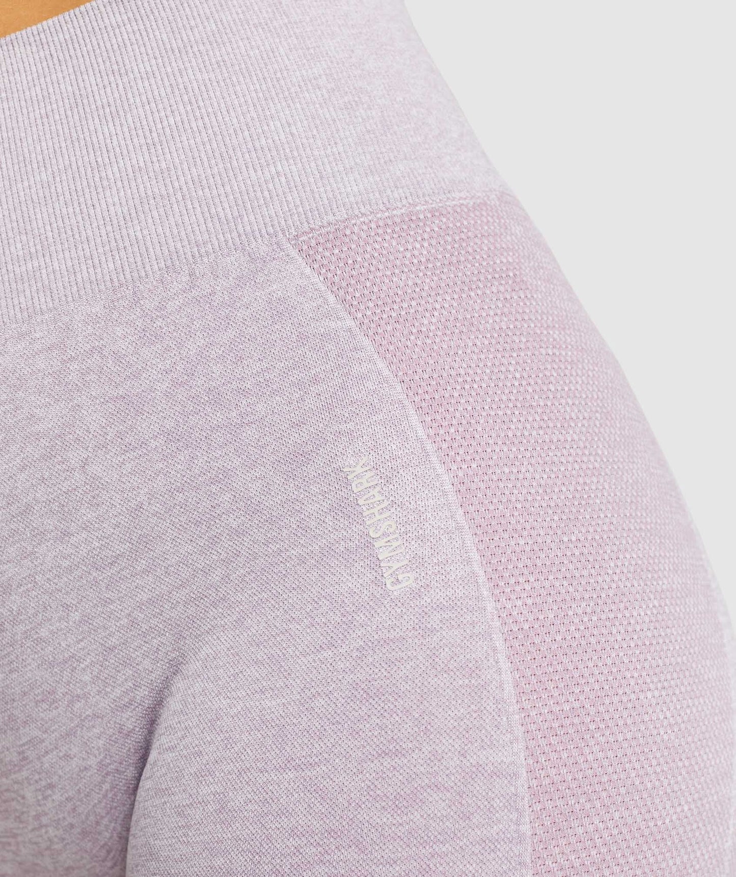 Gymshark Flex Cycling Shorts - Purple Marl/Grey