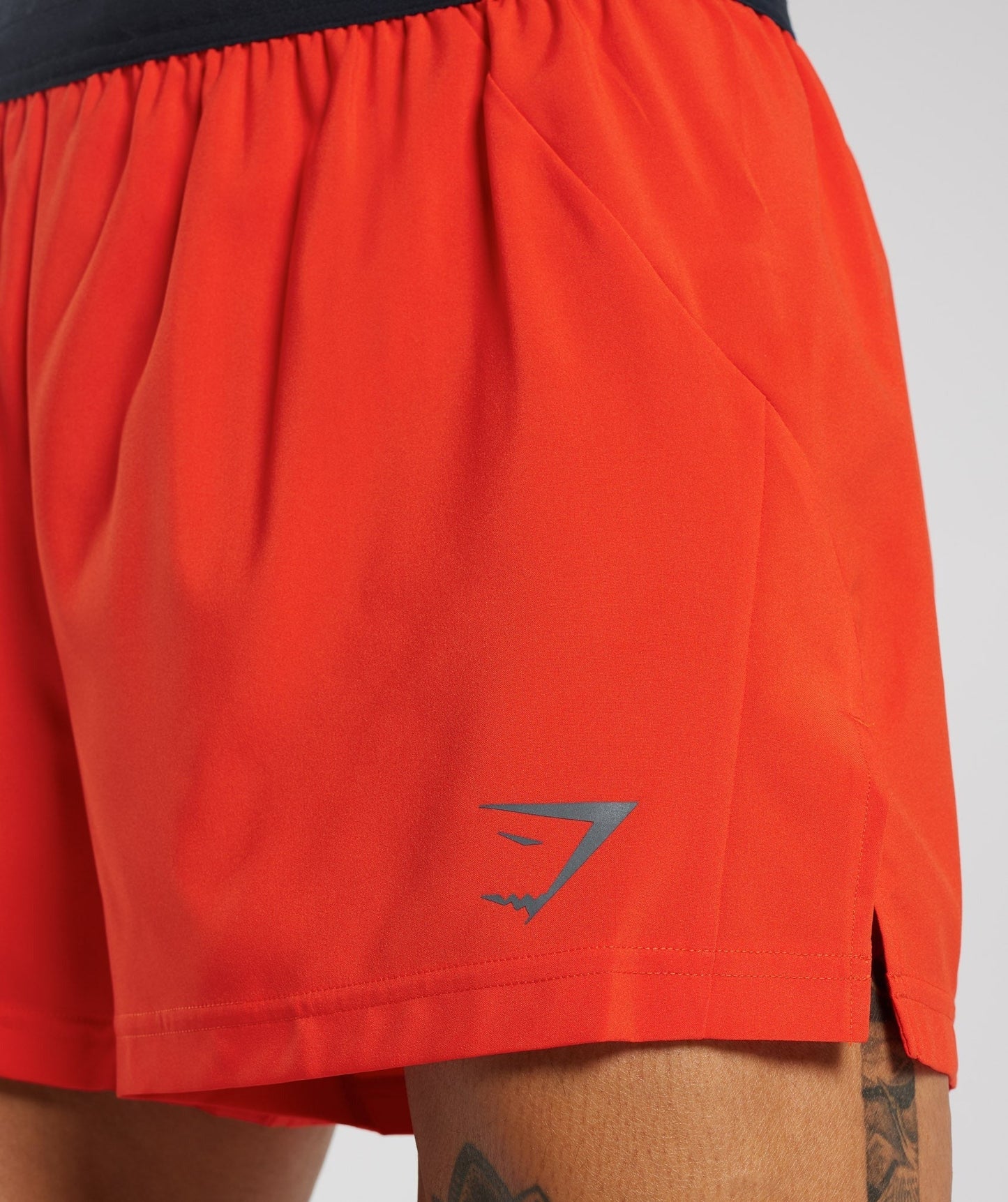 Gymshark Sport Run 3" Short - Electric Orange