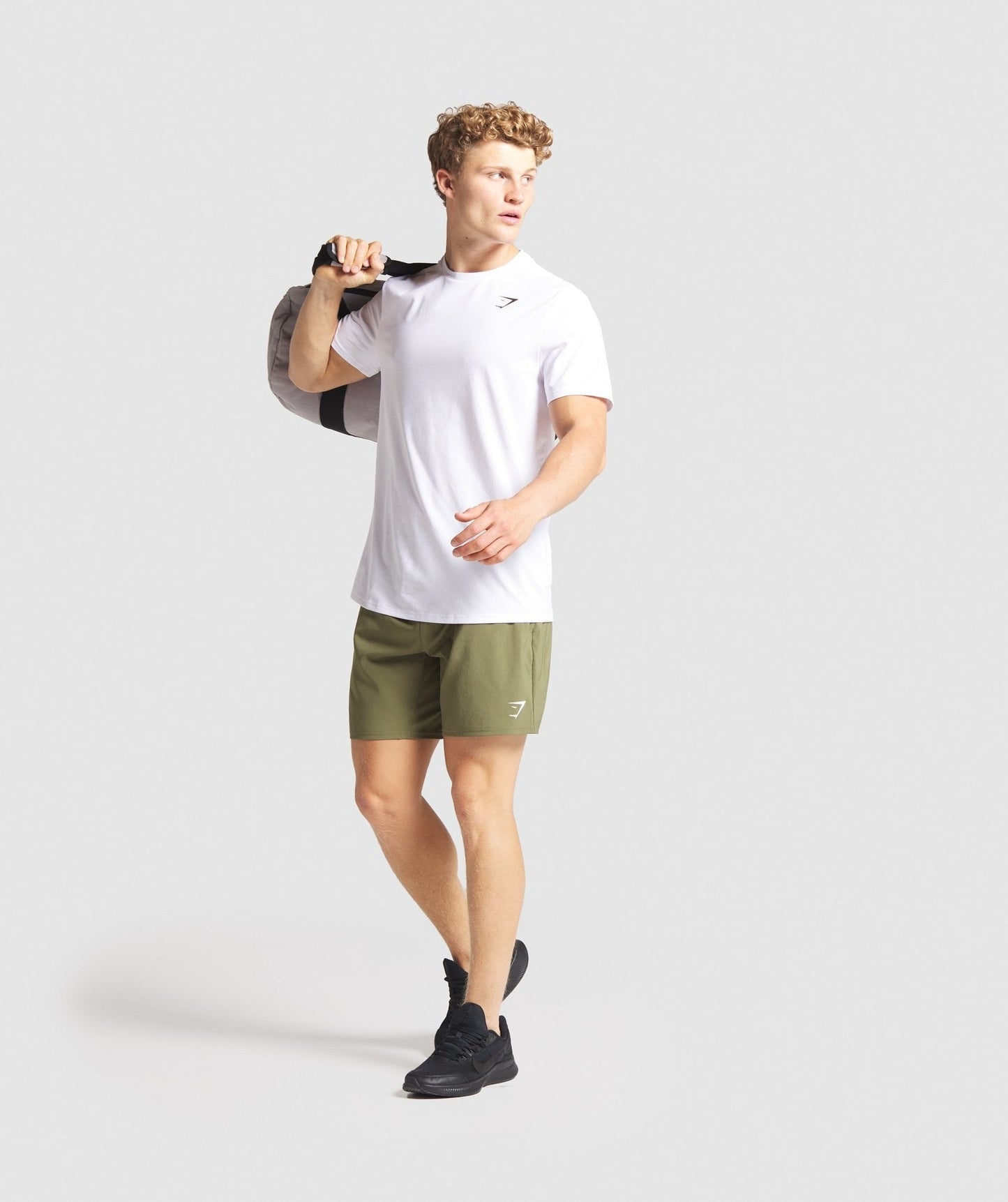 Gymshark Arrival Zip Pocket Shorts - Dark Green
