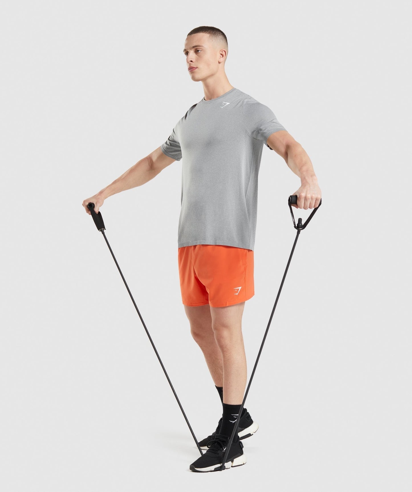 Gymshark Arrival Seamless Short Sleeve T-Shirt - Grey