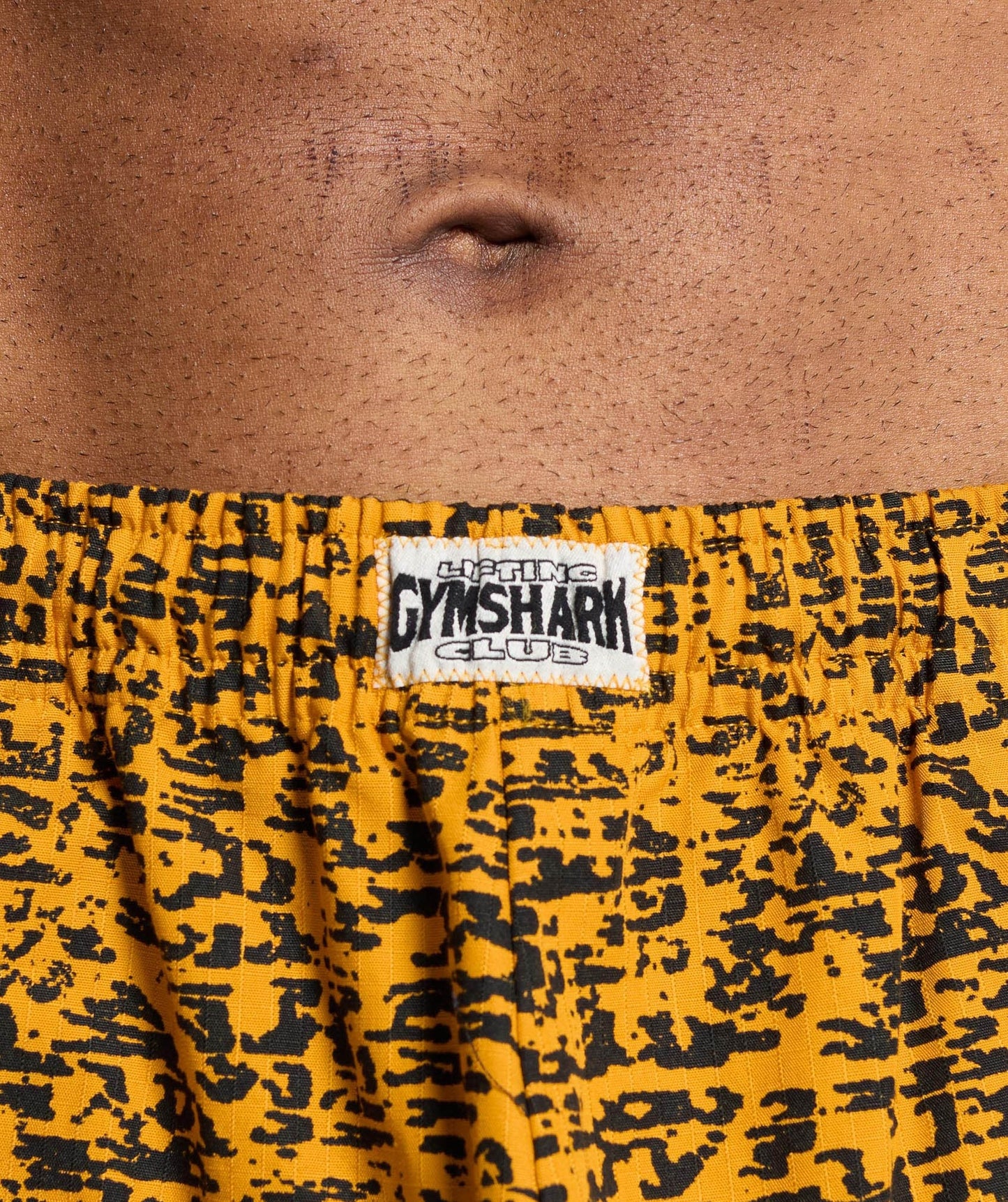Gymshark Printed Pumper Pants - Burnt Yellow