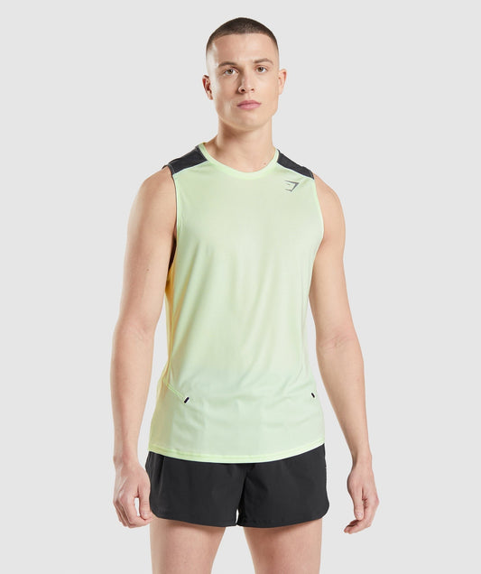 Gymshark Speed Evolve Tank - Cucumber Green