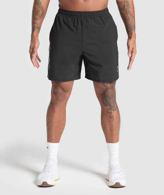 Gymshark Fitness Apparel 7" Shorts - Black