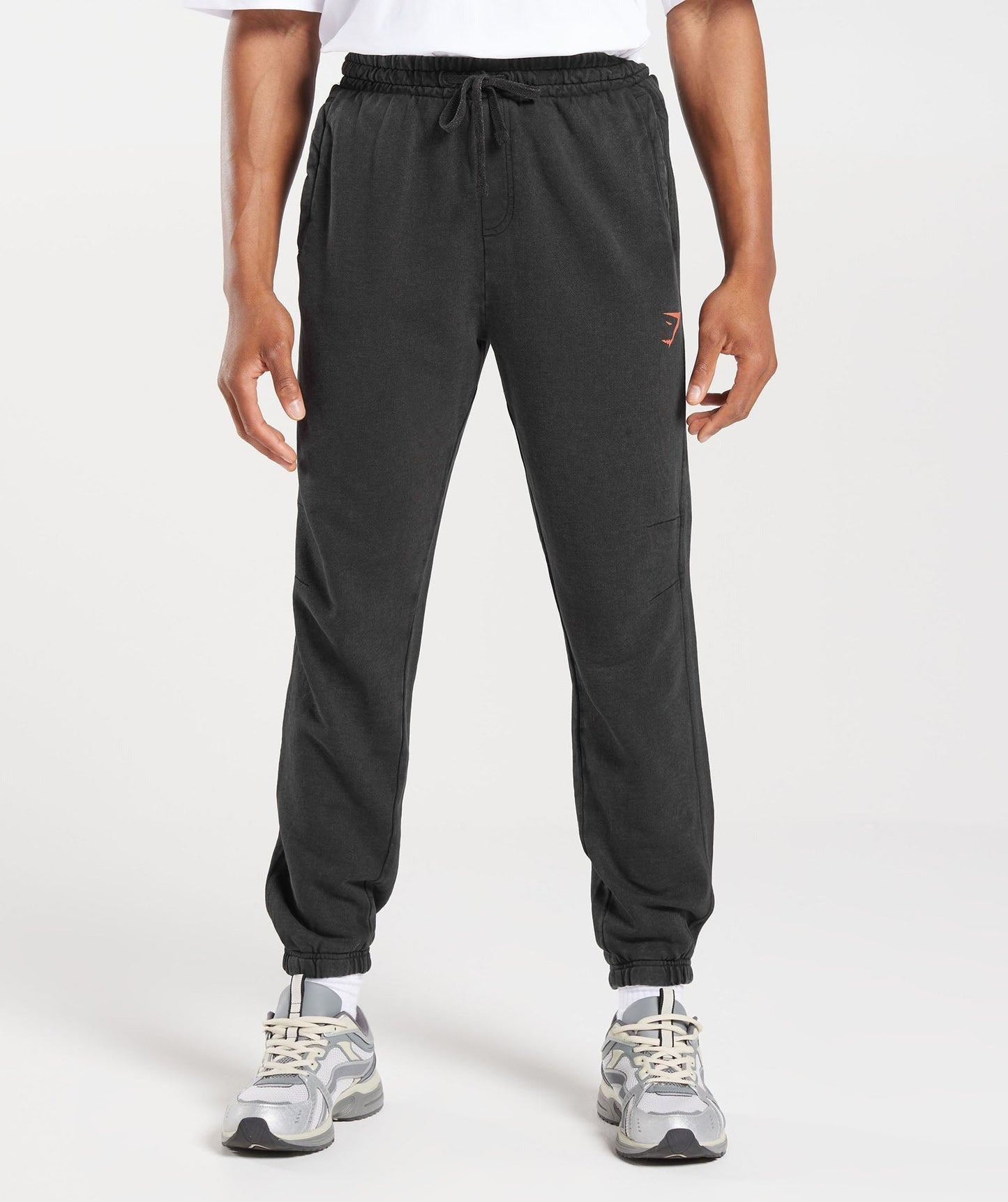 Gymshark Collegiate Joggers - Black/Acid Wash