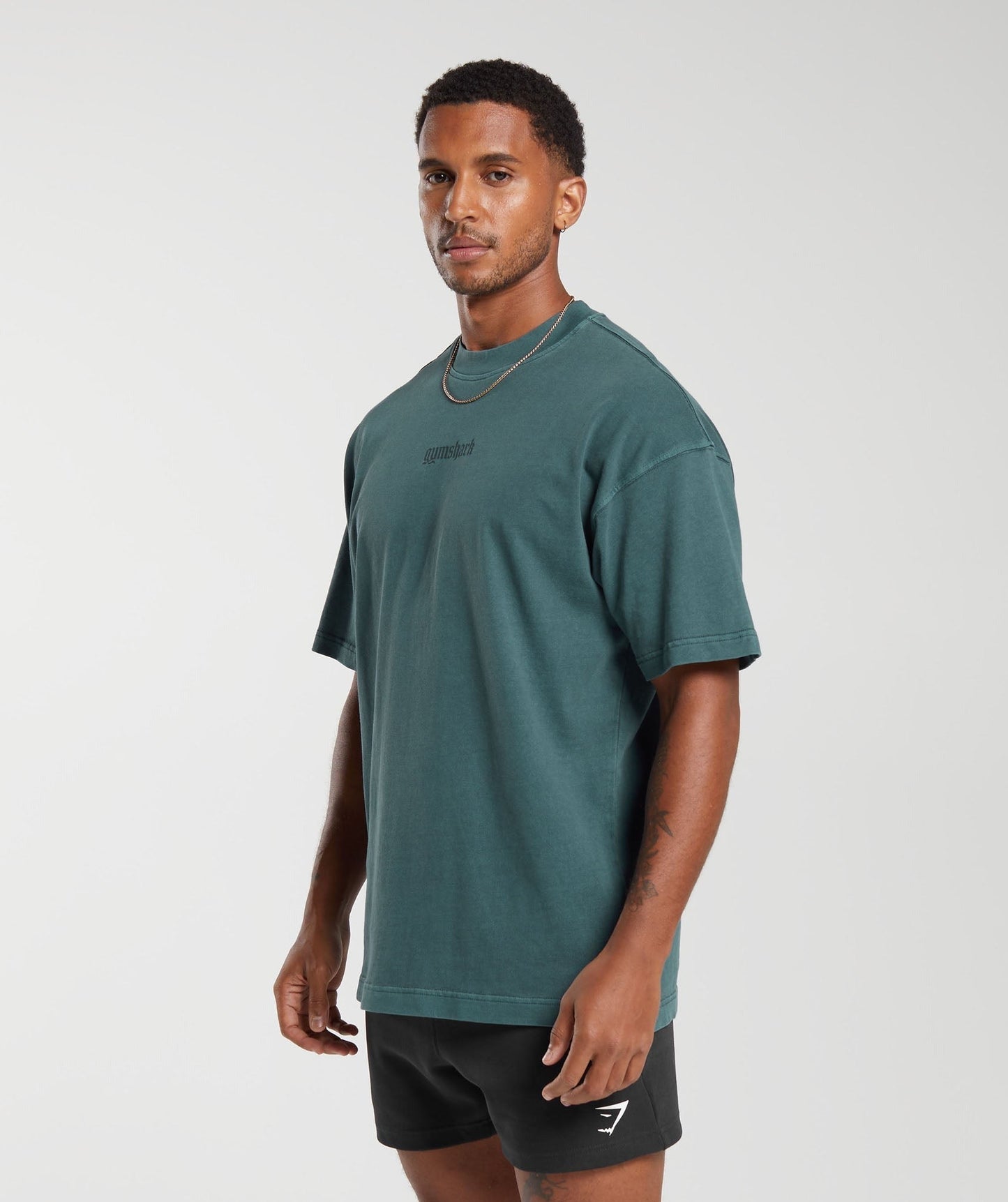 Gymshark Heavyweight T-Shirt - Smokey Teal