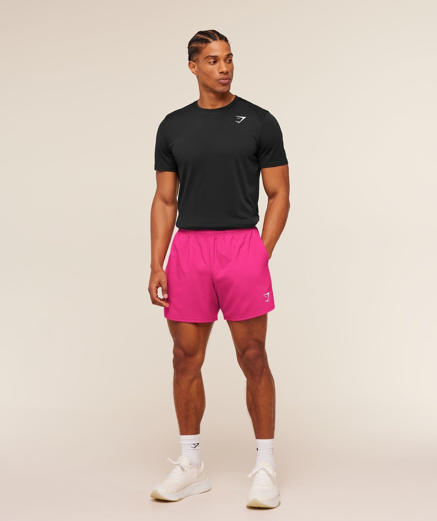 Gymshark Arrival 5" Shorts - Super-Set Pink