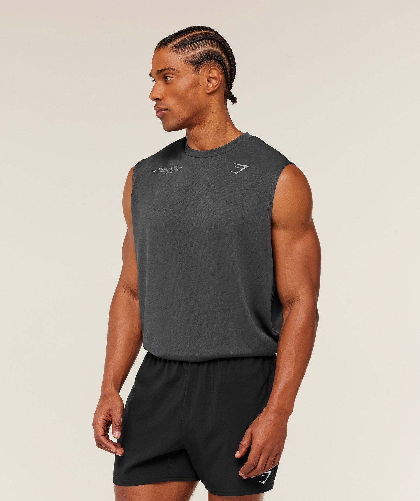 Gymshark Conditioning Club Tank - Grey/Smokey Grey