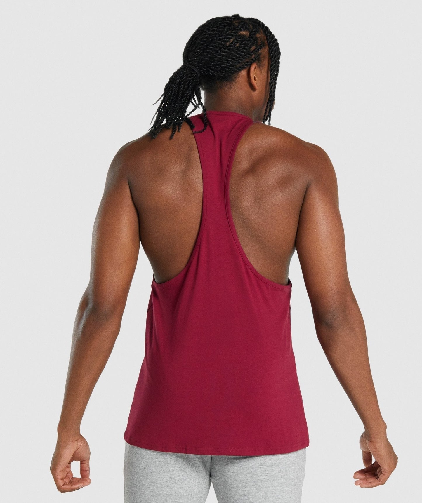 Gymshark Critical 2.0 Stringer - Burgundy