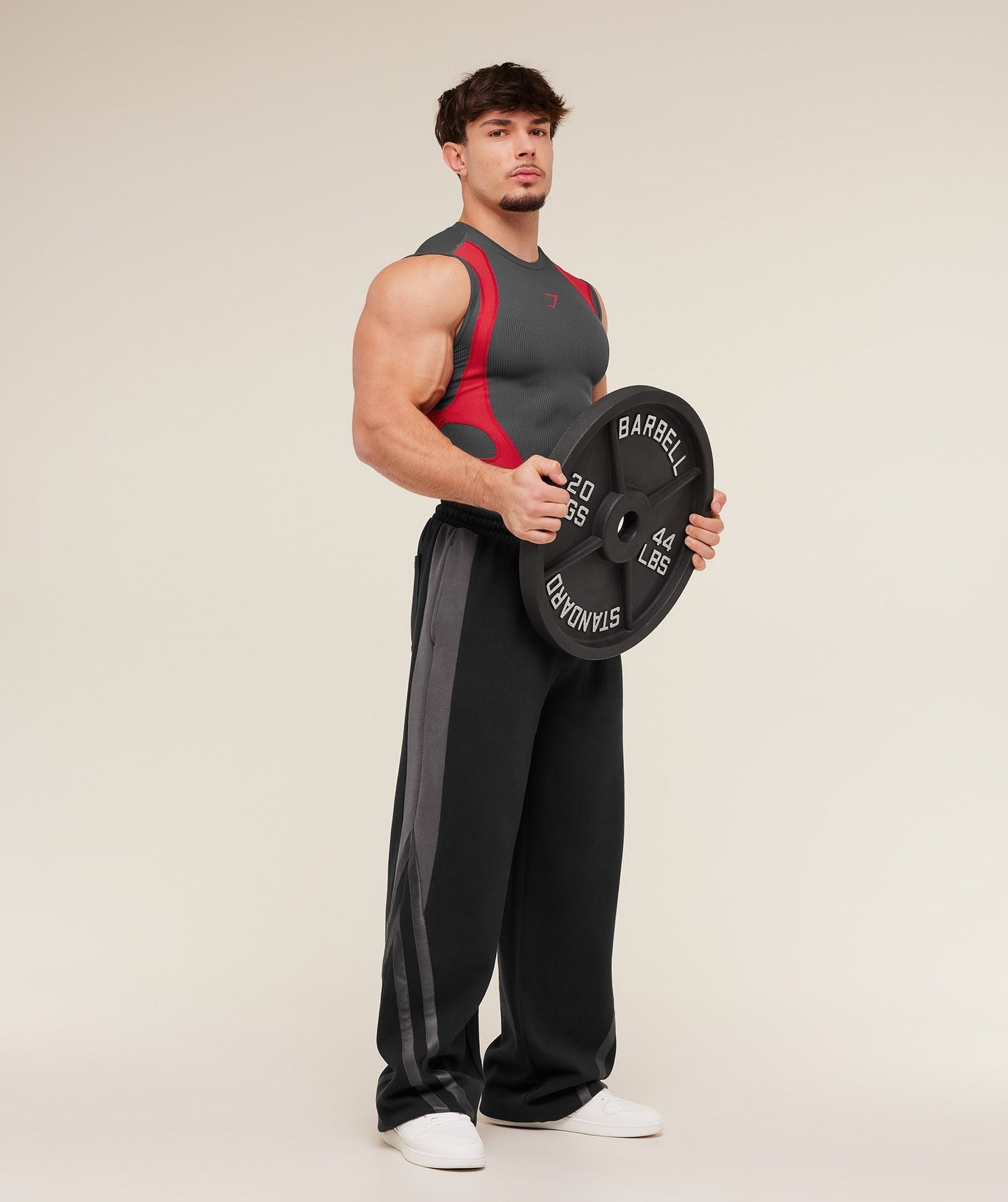 Gymshark x Carlos Belcast Tank Baselayer - Grey