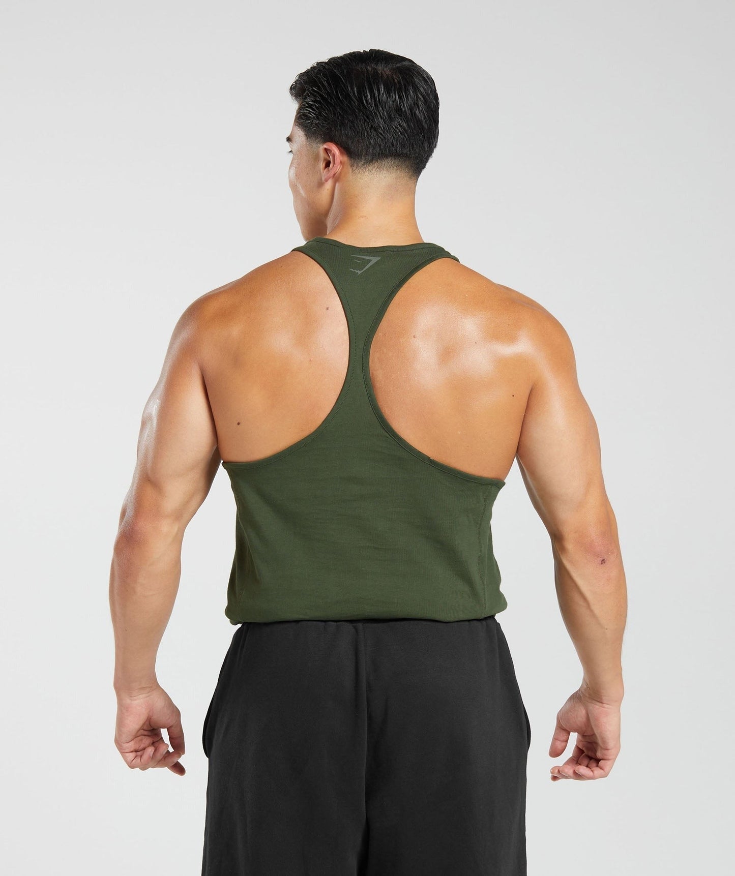 Gymshark Power Stringer - Moss Olive