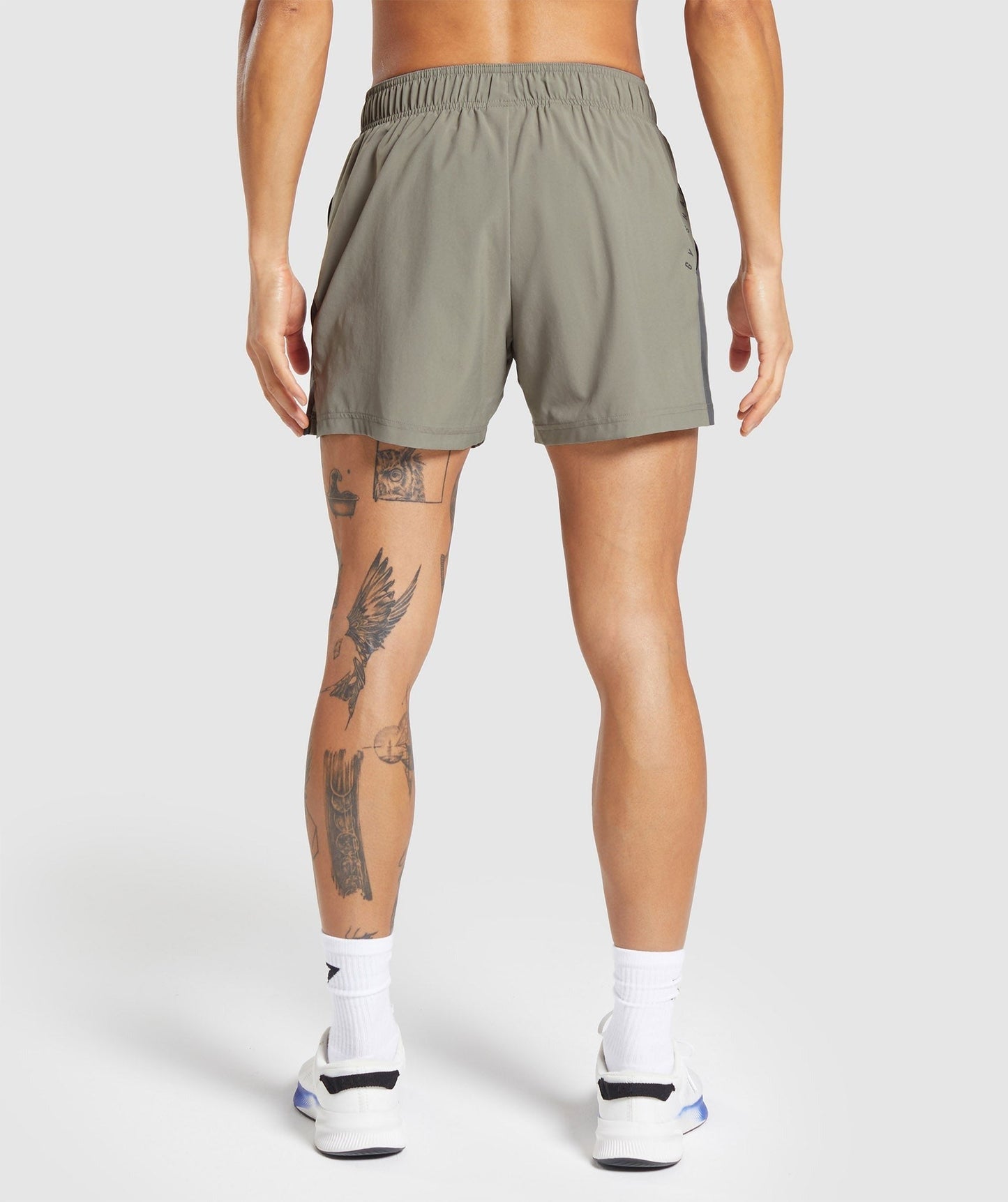Gymshark Sport 5" Short - Linen Brown/Dark Grey