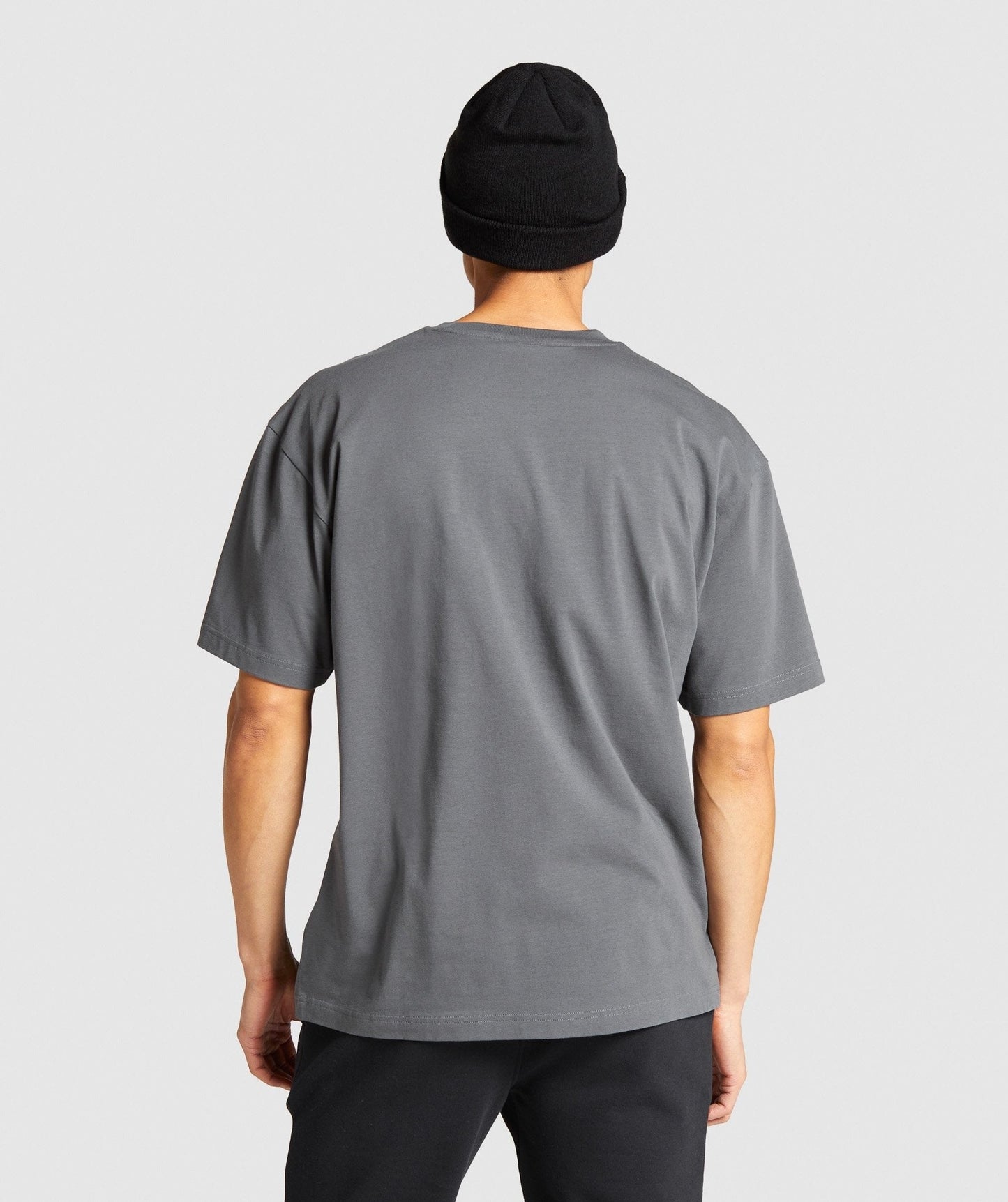 Gymshark Essential Oversized T-Shirt - Charcoal