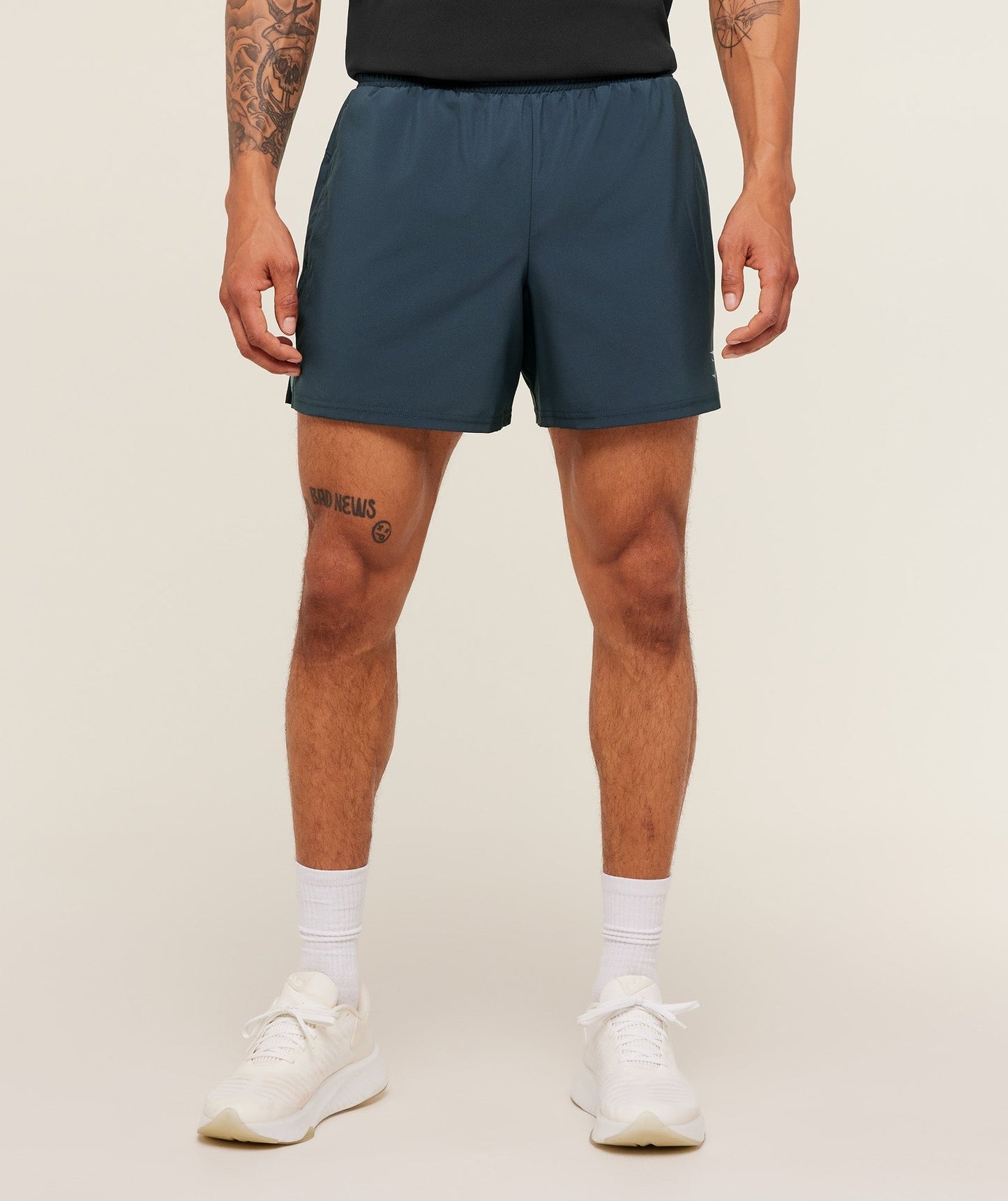 Gymshark Arrival Contrast Shorts - Stealth Blue / Flow Blue