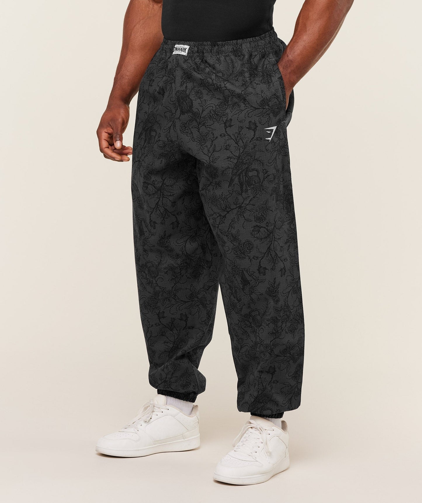 Gymshark Pumper Pants - Black/Grey