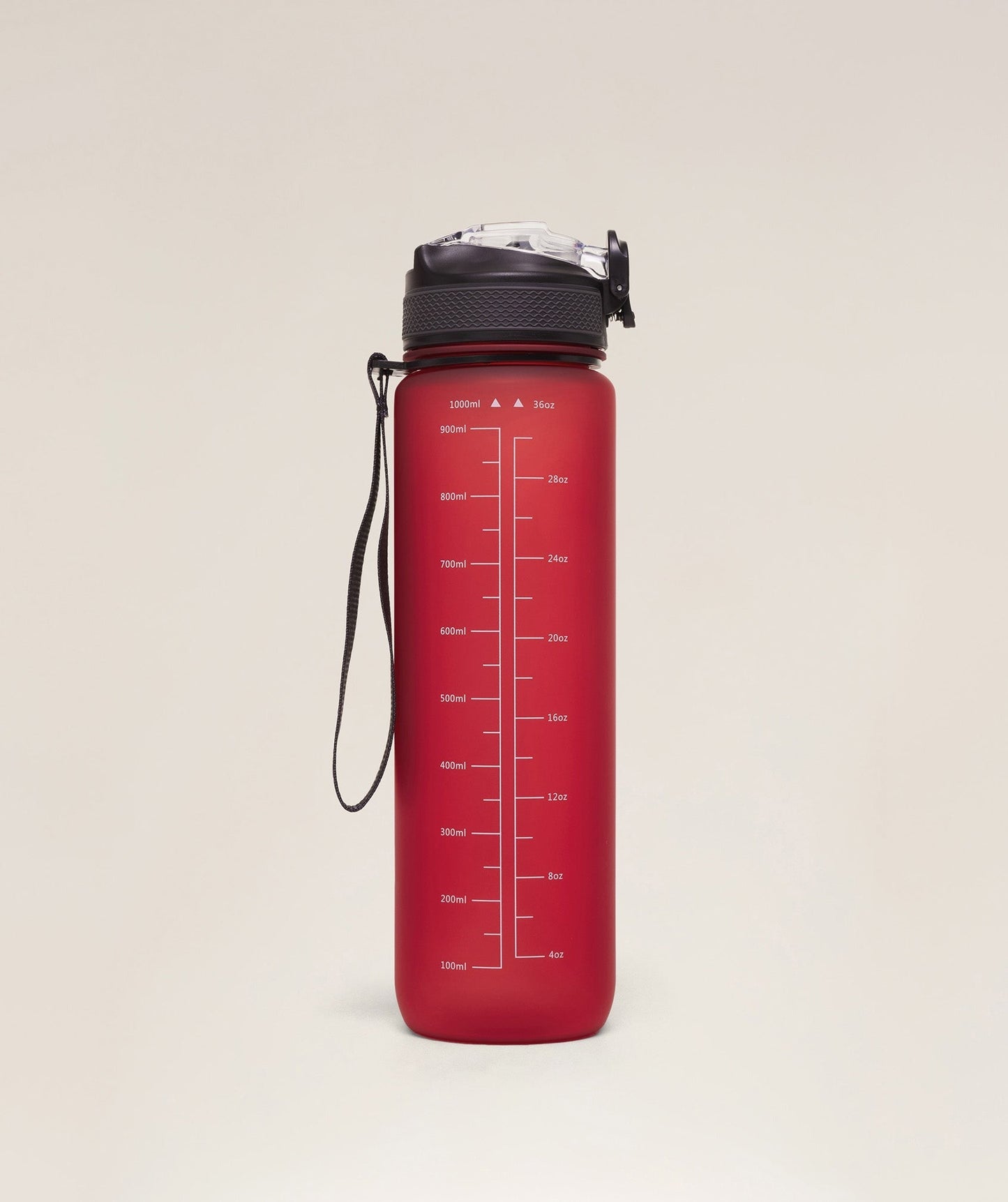 Gymshark Sports Bottle With Straw - Athletic Burgundy