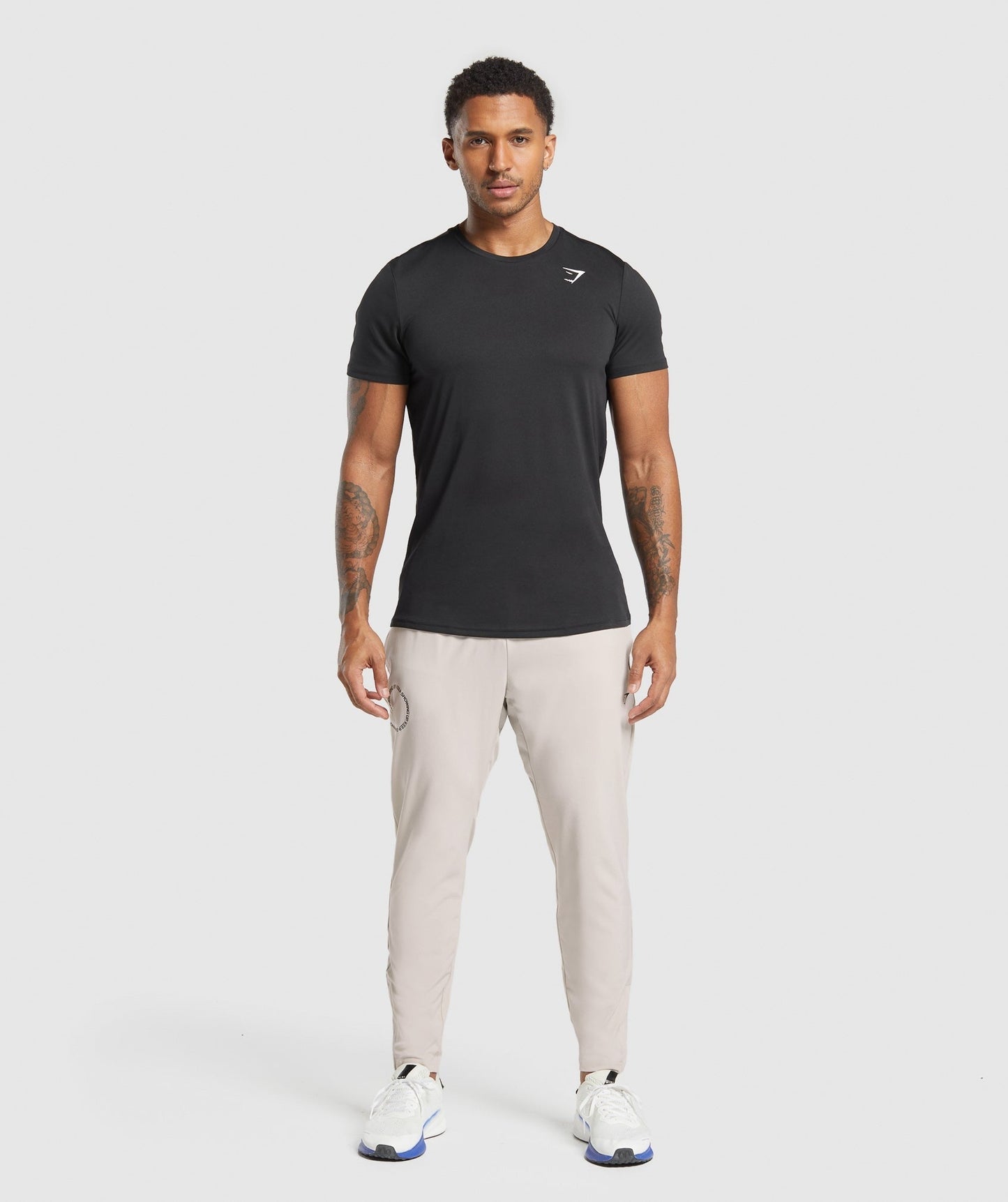 Gymshark Keep Showing Up Joggers - Pebble Grey