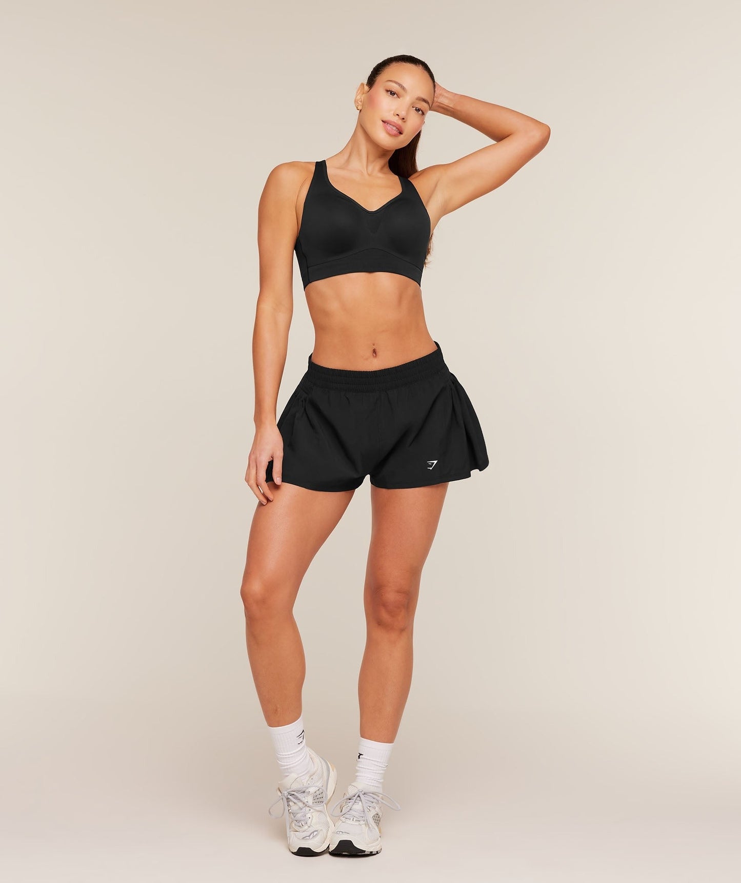 Gymshark Flutter Woven Shorts - GS Black