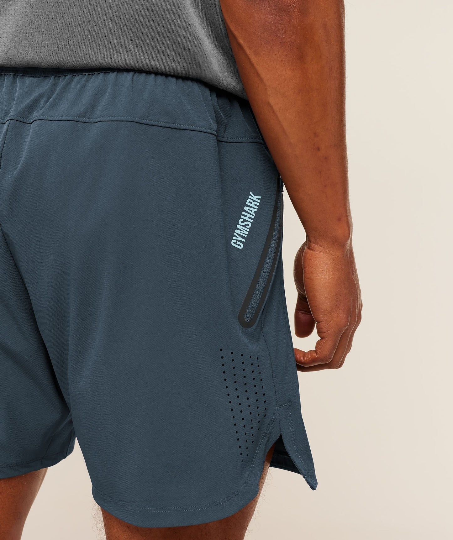 Gymshark Sport Hybrid 6" Shorts - Stealth Blue