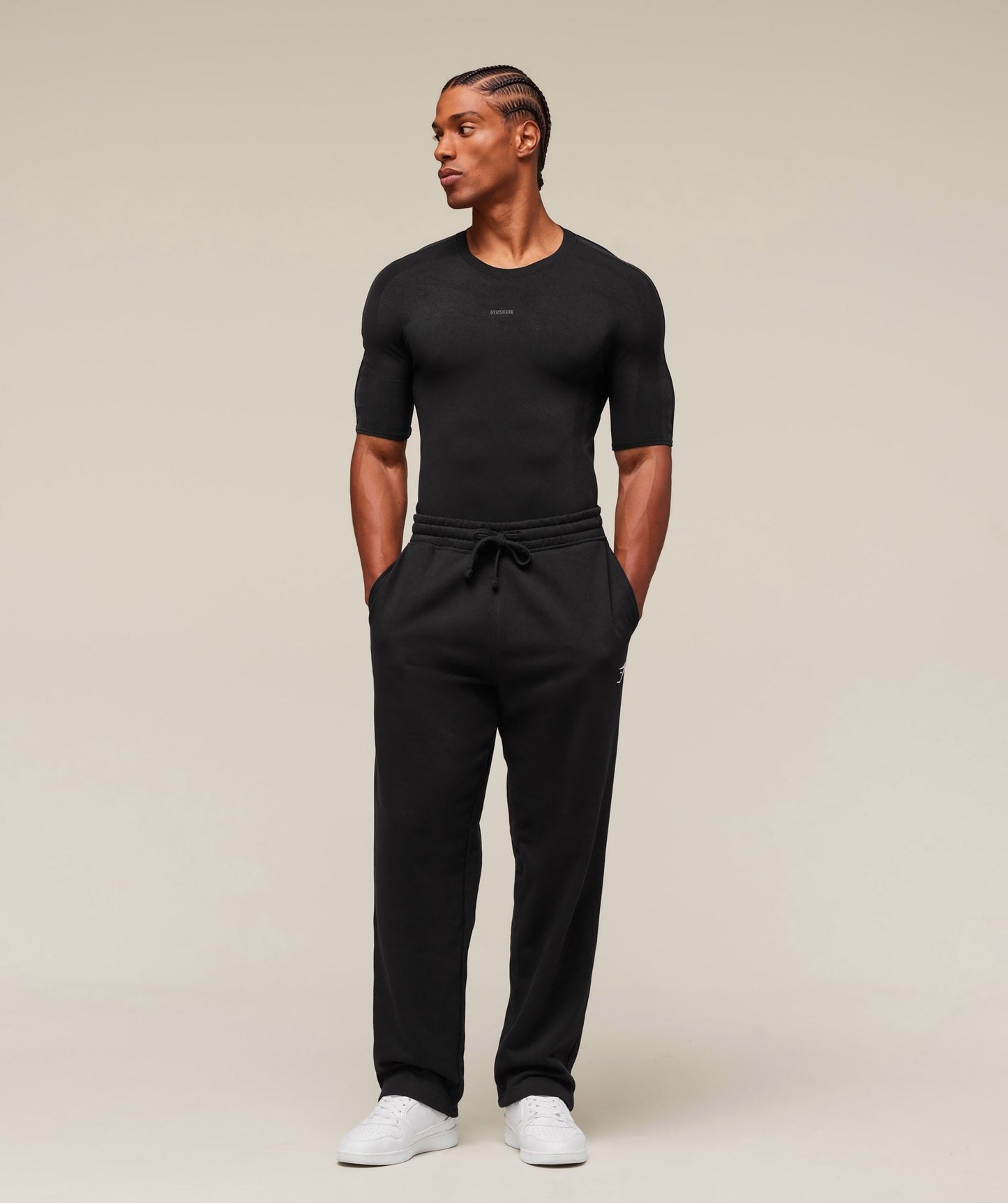 Gymshark everywear Warp Knit T-Shirt - Black