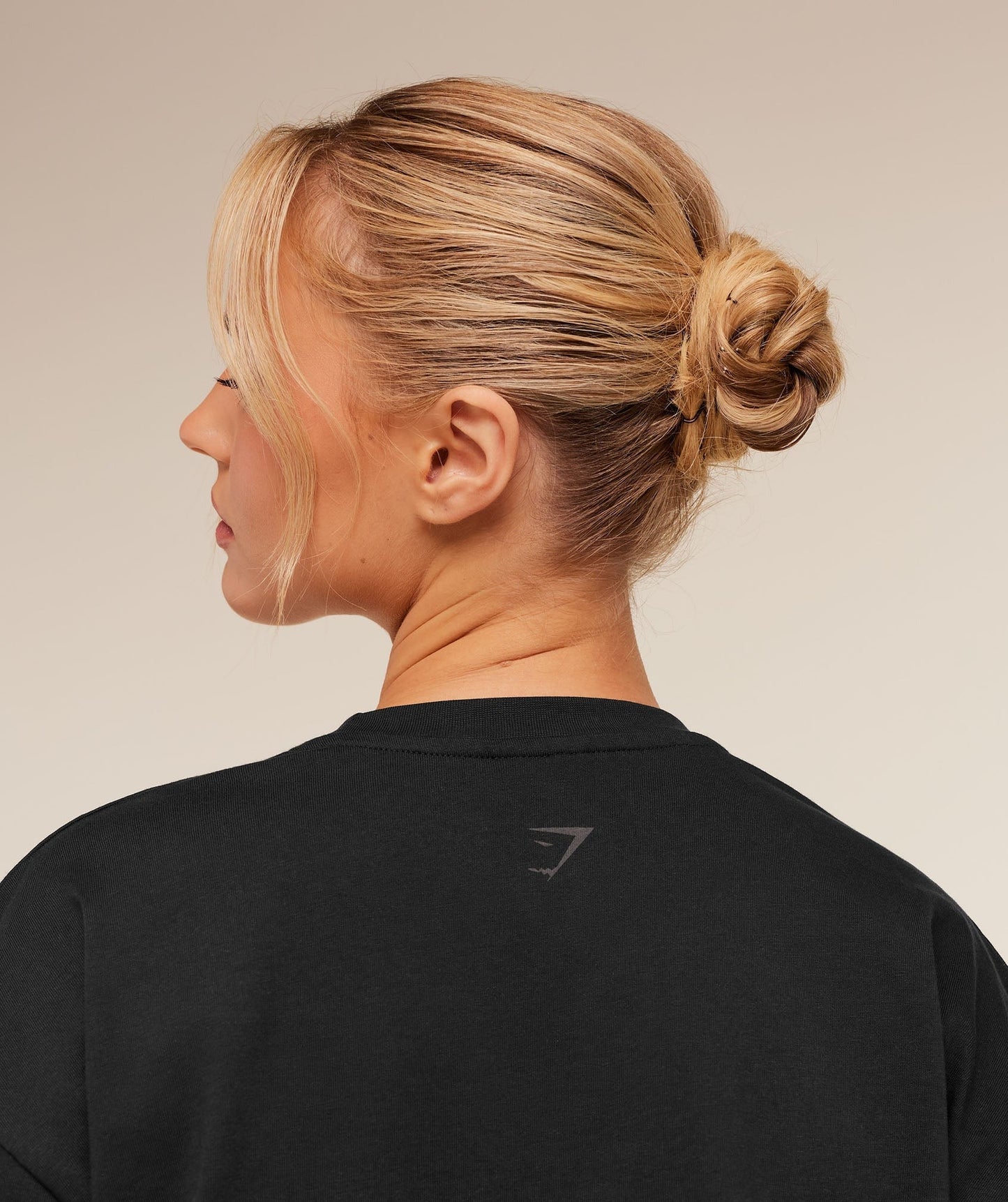 Gymshark Stacked Graphic Short Sleeve T-Shirt - Black