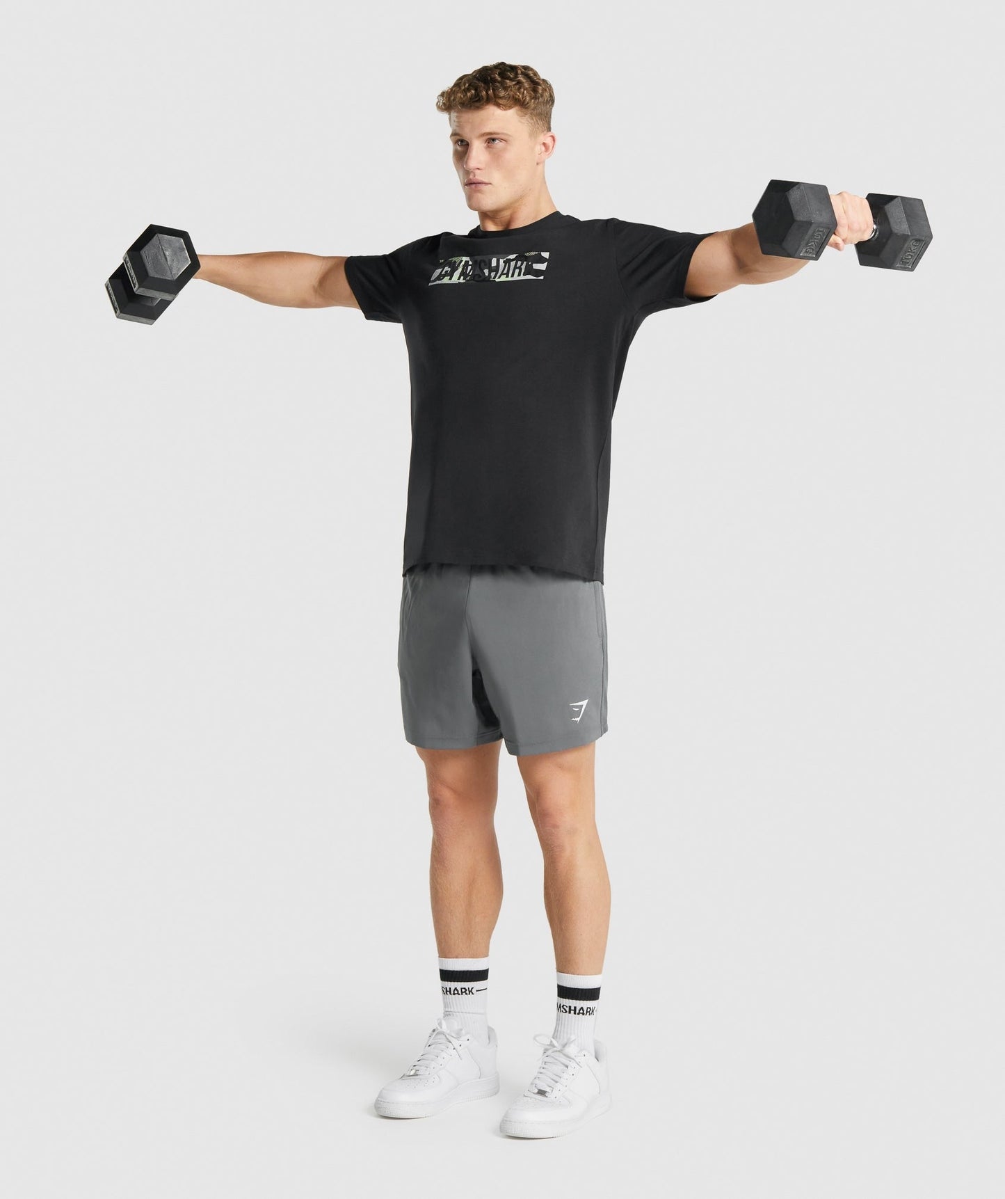 Gymshark Block Infill T-shirt - Black