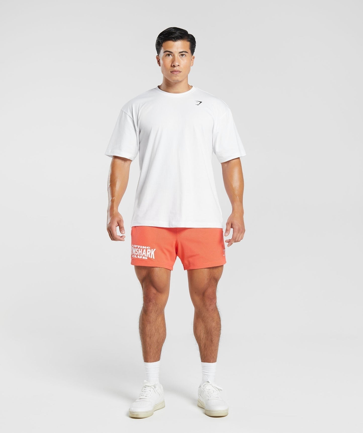 Gymshark Mesh 5" Shorts - Solstice Orange