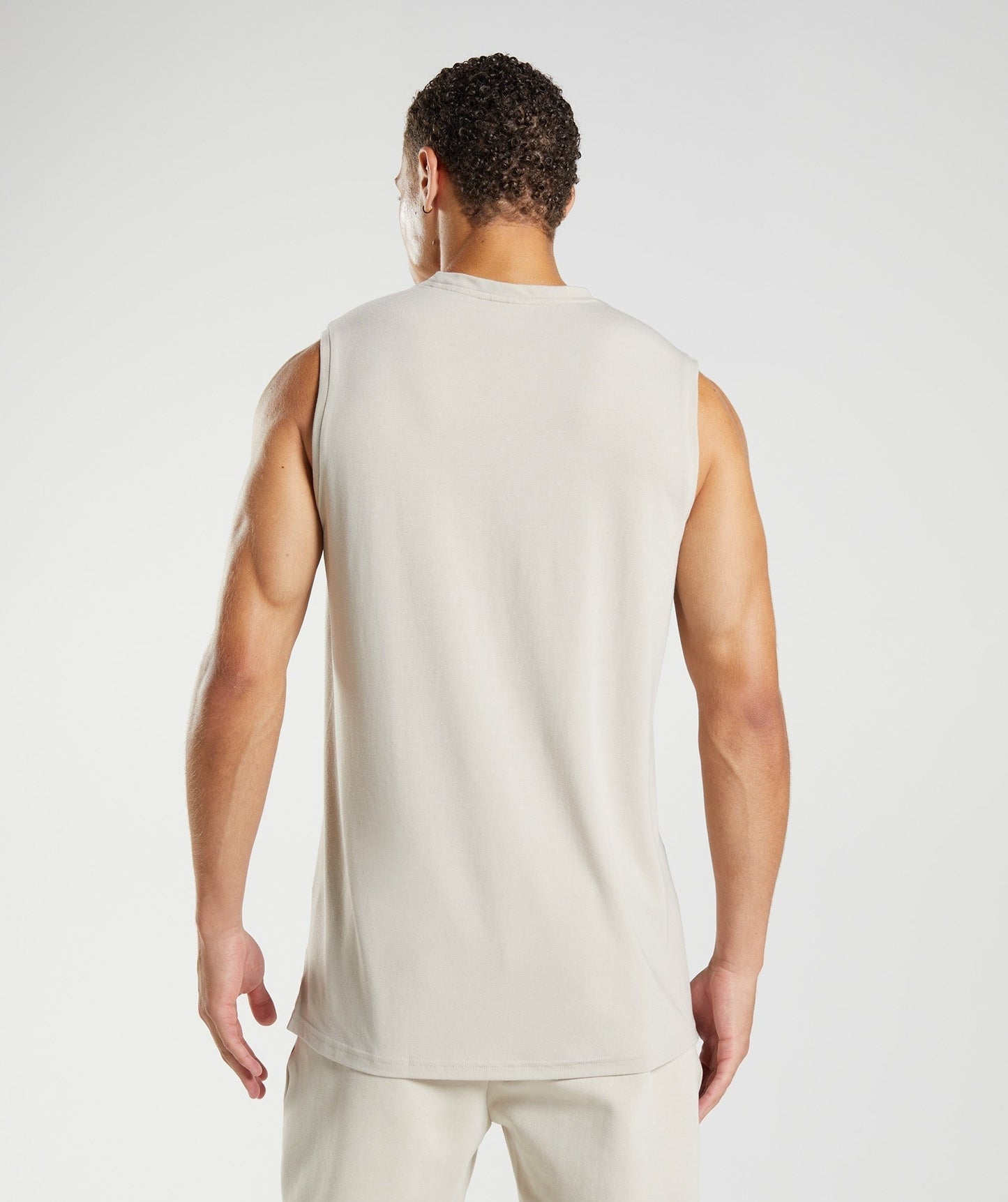 Gymshark Studio Breath Tank - Pebble Grey