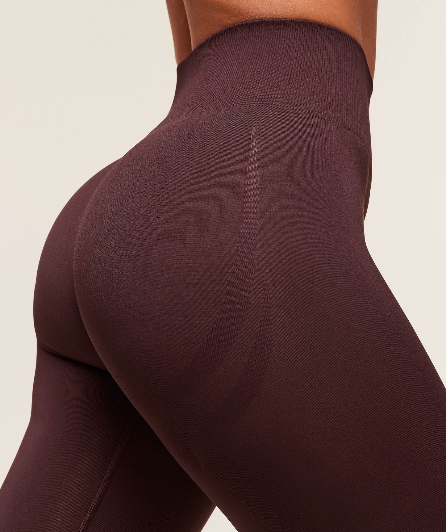 Gymshark Everyday Seamless Capri Leggings - Cherry Purple