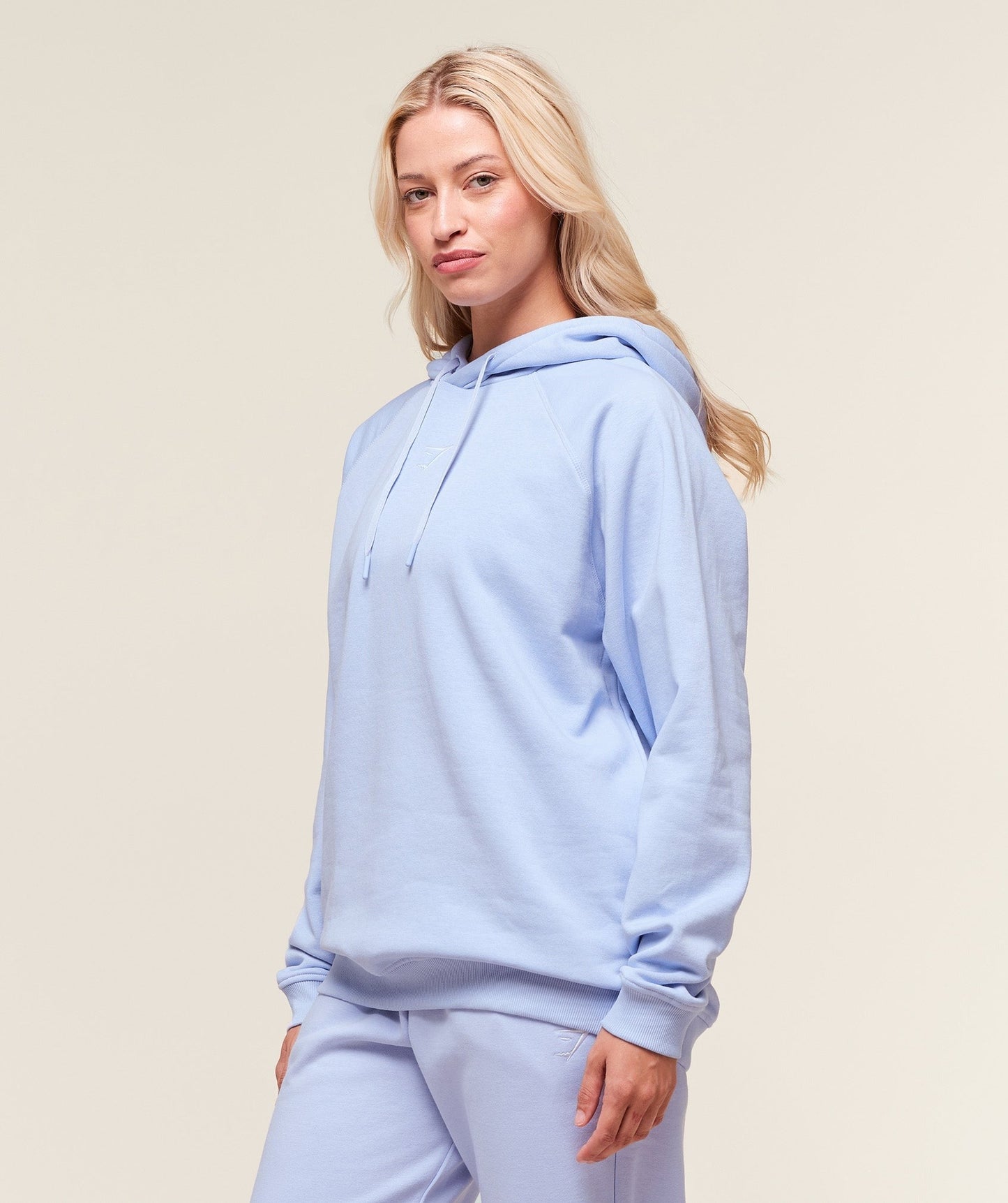 Gymshark Training Oversized Fleece Hoodie - Peri Blue
