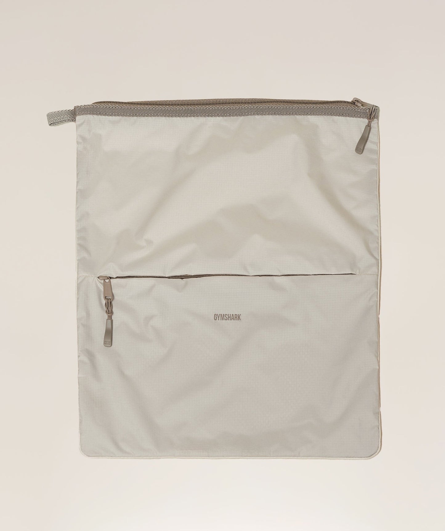 Gymshark Wet Kit Bag - Pebble Grey/Linen Brown
