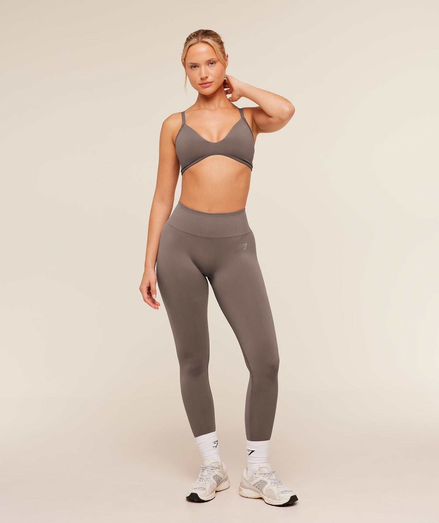 Gymshark Soft Sculpt Leggings - Cool Brown