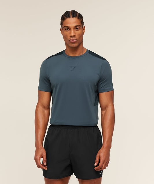Gymshark Sport T-Shirt - Stealth Blue/Deep Petrol Blue